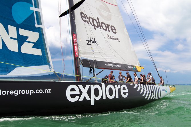 America's Cup Sailing on Auckland's Waitemata Harbour - What sailing feels like for a first-timer