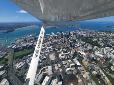 Auckland City & Hauraki Gulf Scenic Flight