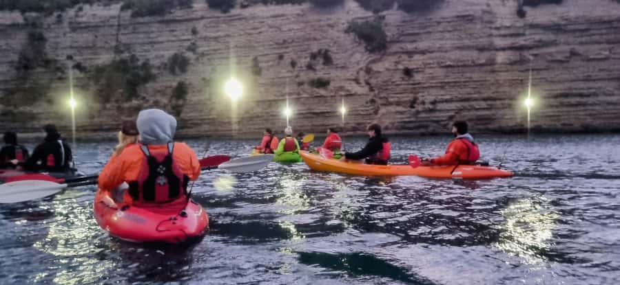 Auckland: Bioluminescence Kayak Tour with Guide - Finding the glow from your kayak