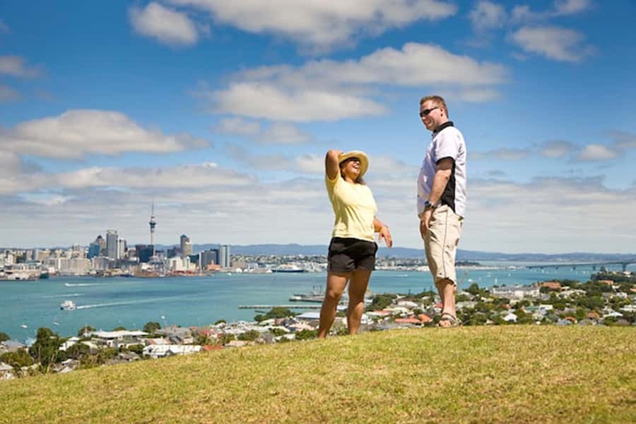 Auckland City and West Coast Luxury Tour - Auckland Domain and the volcanic story