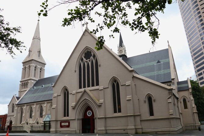 Auckland City Self Guided Walking Tour with an APP - St. Patrick’s Cathedral and the Sky Tower