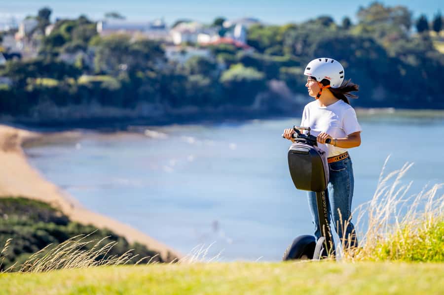 Auckland: Devonport Village Segway Tour - Learning the Segway at Victoria Wharf