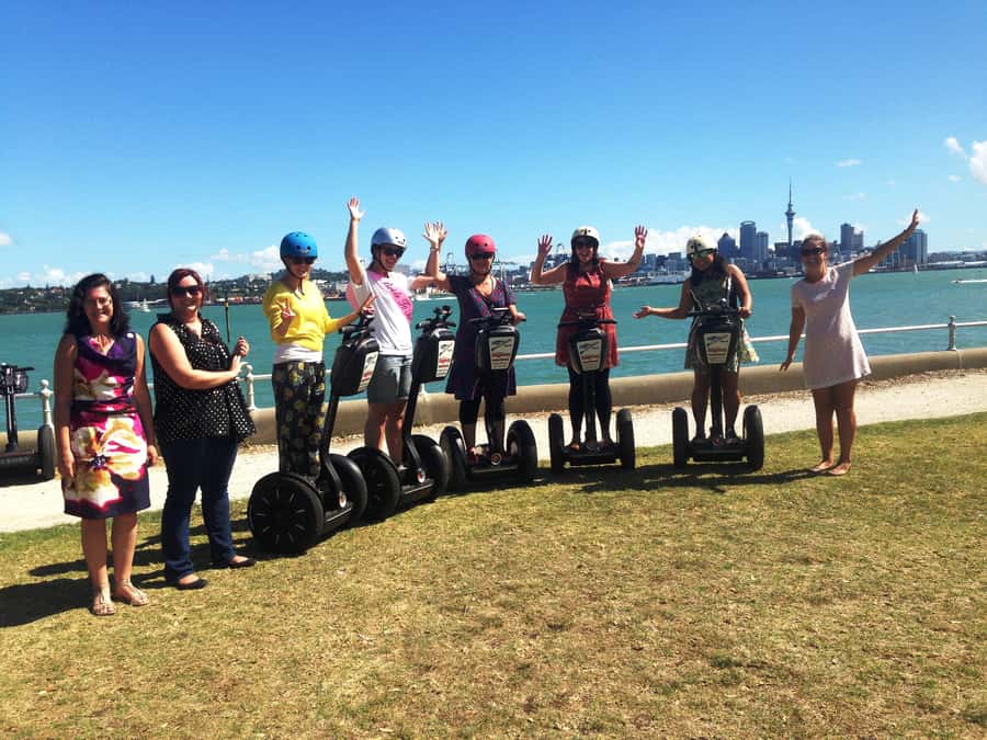 Auckland: Devonport Waterfront Segway - What the $41 price buys you