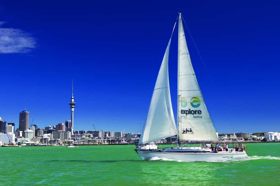 Auckland Harbour 1.5-Hour Sailing Cruise - The Harbour Bridge and the best photo moments