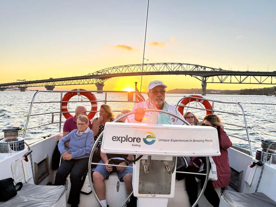 Auckland: Harbour Sailing Cruise with 3-Course Dinner - Leaving the Viaduct for Waitematā Harbour