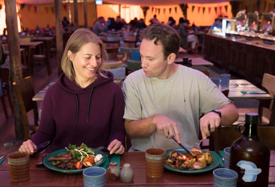 Auckland: Hobbiton Movie Set Day Trip with Festive Lunch - Inside a Hobbit hole on Bagshot Row