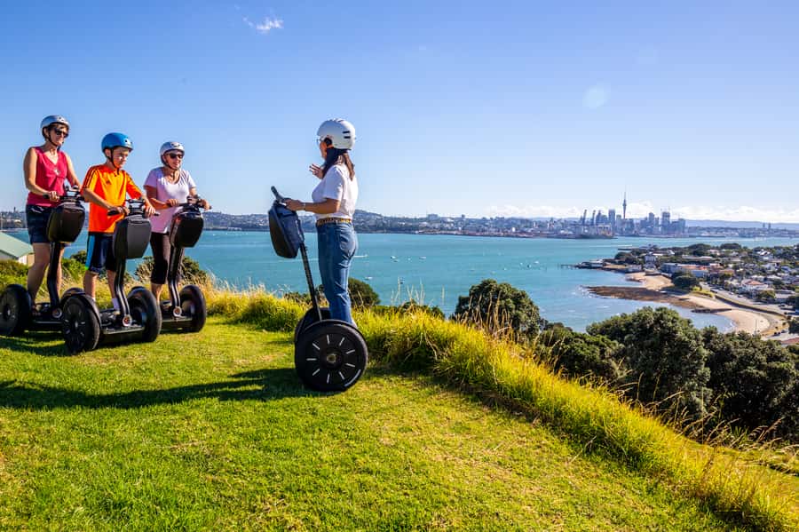Auckland: Segway to North Head Volcano Summit - Starting at Devonport Ferry Terminal