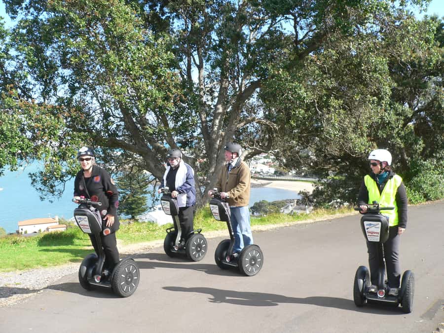 Auckland: Segway to North Head Volcano Summit - Entering North Head’s 1800s fort