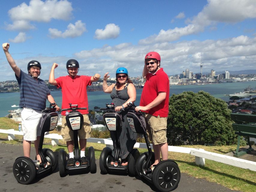 Auckland: Segway Tour to Mount Victoria - Waterfront practice and free riding in a local park