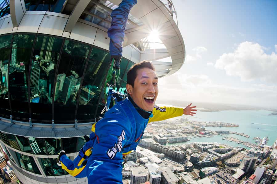 Auckland: SkyJump with Sky Tower Entry Ticket - Key points at a glance