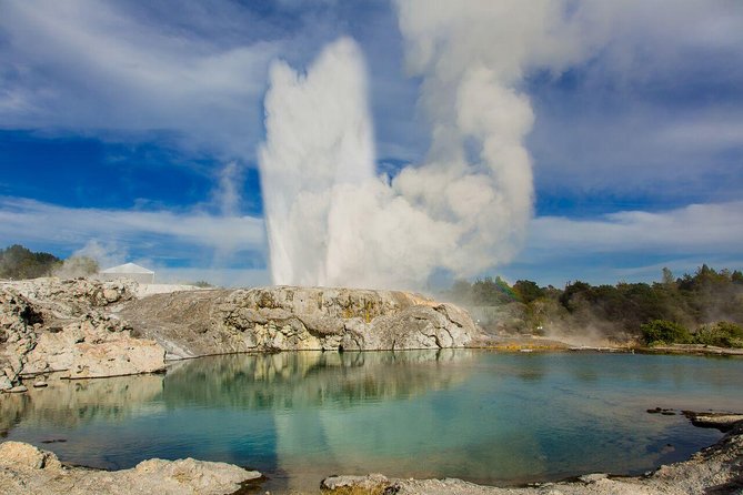 Auckland to Hobbiton Movie Set and Rotorua's Geothermal Valley - Key points at a glance