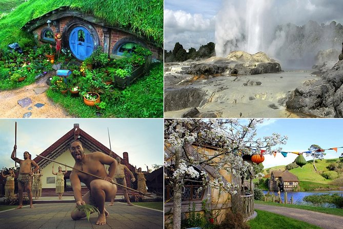 Auckland to Hobbiton Movie Set and Rotorua's Geothermal Valley - Te Puia’s geysers, mud pools, and kiwi sanctuary