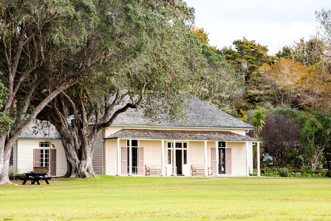 Bay of Islands Heritage Experience from Auckland incl. Waitangi & Russell - Two hours at Waitangi Treaty Grounds