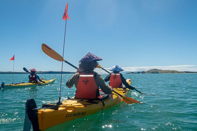 Browns Island Motukorea Sea Kayak Tour - The one-hour crossing over the Hauraki Gulf