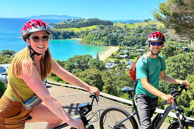 eRide Waiheke 5 bays ride - Following the 30km Five Bays loop