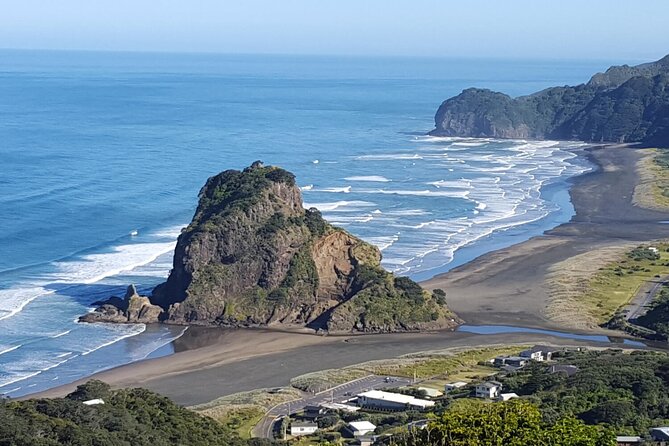 Explore BLACK SAND PIHA BEACH, and Water Falls in West Auckland - Piha Beach and the power of black sand