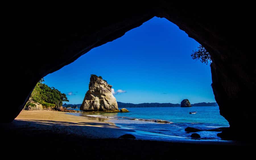 From Auckland: Cathedral Cove & Hot Water Beach Tour - Reaching Cathedral Cove Marine Reserve