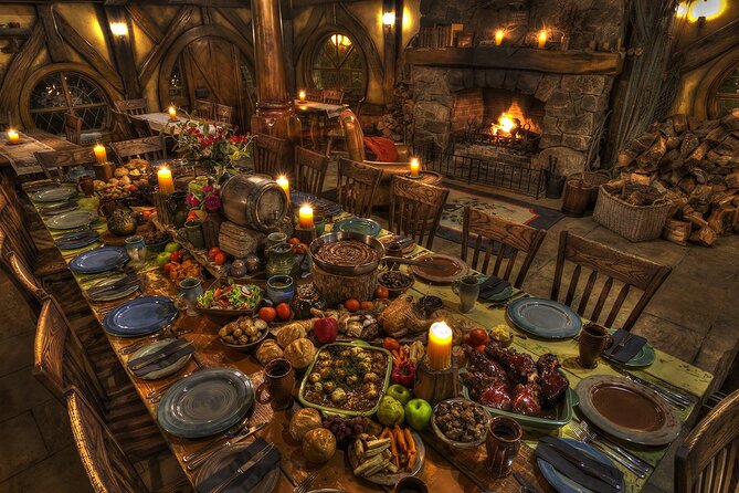 From Auckland:Hobbiton Movie Set & Waitomo Caves Small Group Tour - A drink at the Green Dragon Inn