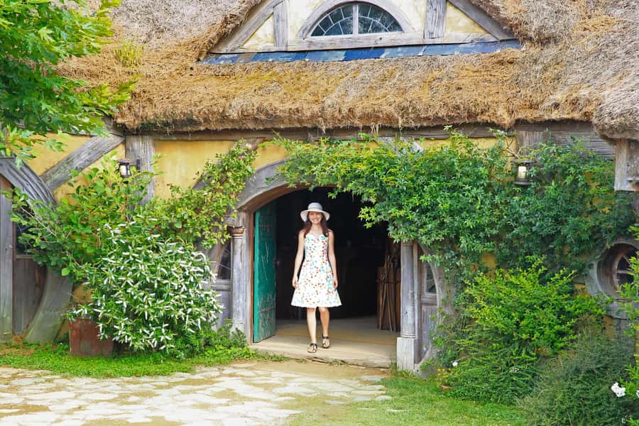 From Auckland: Hobbiton & Rotorua Tour with Lunch at Te Puia - Hobbiton: a detailed visit to the Shire