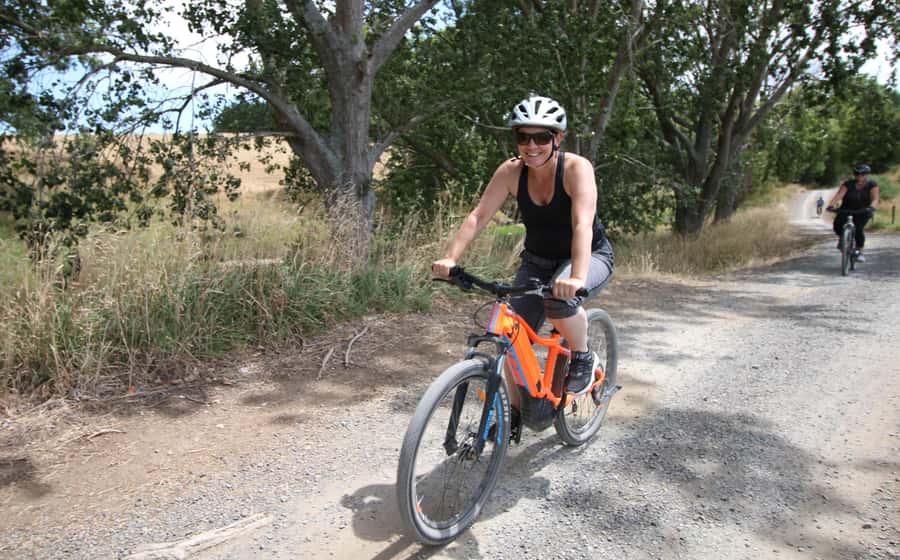 Full Day Ebike Tour - Karangahake Gorge NZ - Getting fitted to your ebike in Waikino