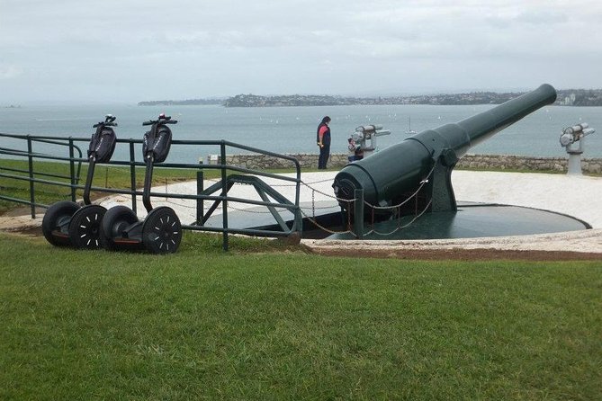Guided North Head Fort Segway Tour in Devonport Auckland - Riding through Devonport’s seaside streets