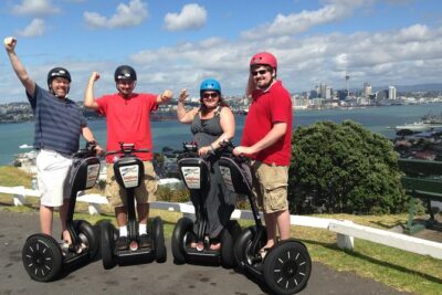 Guided Segway Tour to the summit of Mt Victoria in Devonport Auckland