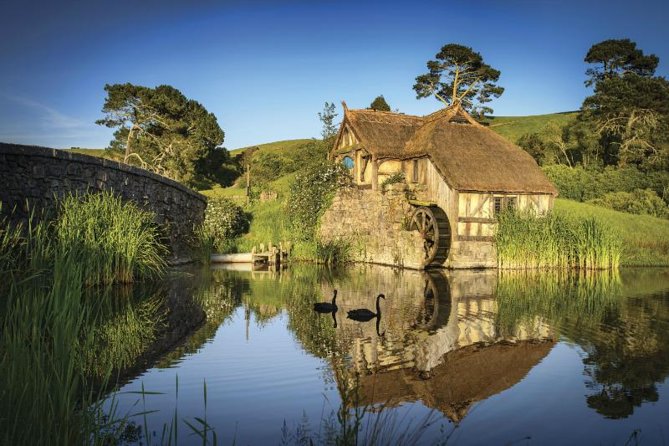 Hobbiton & Waitomo Caves Guided Day Trip from Auckland incl lunch - Hobbiton Movie Set: a three-hour visit to the Shire