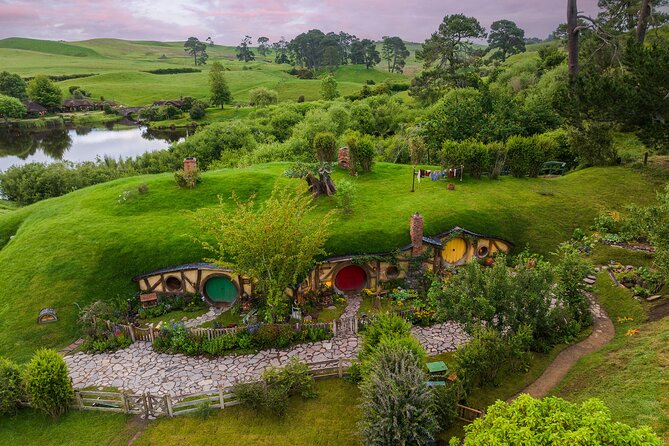Hobbiton & Waitomo Caves Guided Tour from Auckland with Lunch - The Auckland departure and Waikato countryside