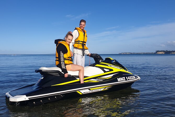 Jet Ski Hire Auckland - Experience the Fun with the Best Operator - Fishing from a fully fitted Jet Ski