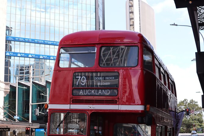 London Routemaster Double Decker Auckland Discovery - Parnell, old villas, and the rose gardens