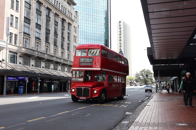 London Routemaster Double Decker Auckland Discovery - Karangahape Road, known locally as K Road