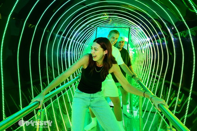 Odyssey Sensory Maze Entry Auckland Ticket - The Briefing, Locker, and Barefoot Start