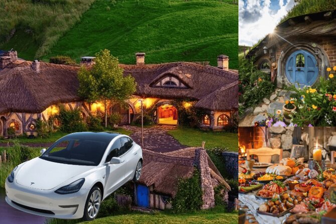 Private Hobbiton & Waitomo Caves Transfer from Auckland - Optional stops: Blue Spring, Hamilton Gardens, and Rotorua