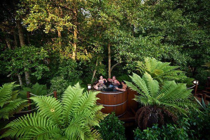 Rotorua Private tour with Hotspring - One hour at Secret Spot Hot Tubs