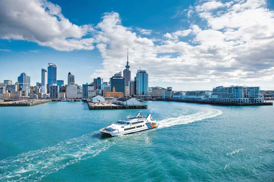 Sea, Land & Sky Premium Package - Start with the 35 to 40 minute ferry from downtown Auckland