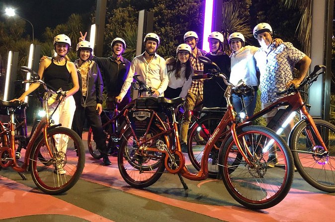 The City Lights: a unique electric bike tour of Auckland by night! - What the $71.37 price includes