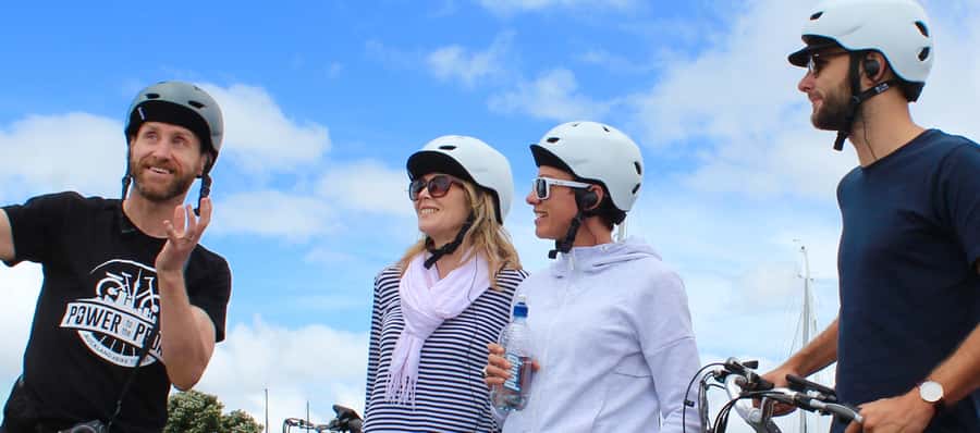 The Classic: Discover Amazing Auckland on an Electric Bike - Wynyard Quarter and the route toward Westhaven