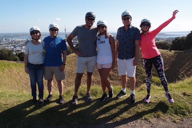 The Classic: our most popular electric bike tour of Auckland's Highlights - Silo Park and the view toward Westhaven