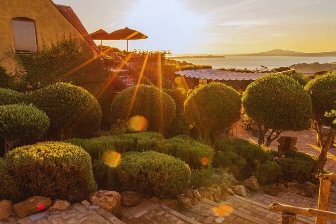 Waiheke Island: Afternoon Wine Affair with Ocean Front Lunch - Mudbrick Vineyard closes with Waiheke’s classic outlook