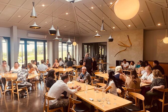 Waiheke Island Wine Tour with Tastings & Gourmet Beachfront Lunch - Lunch at Three Seven Two on Onetangi Beach