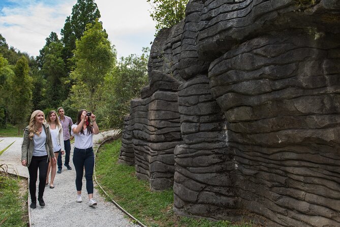 Waitomo Glowworm & Ruakuri Twin Cave Experience - Small Group Tour From Auckland - Walking into Ruakuri Cave