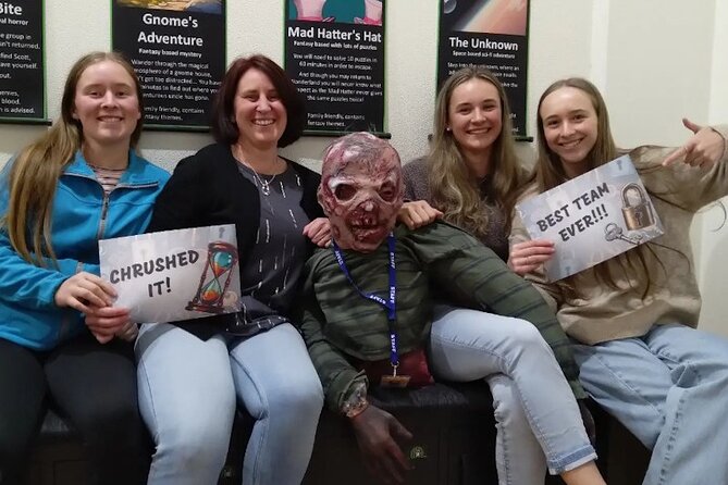 Zombie Bite Escape Room Experiences - Difficulty, hints, and group chemistry